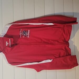 AUGUSTA SPORTSWEAR ANHEUSER-BUSCH JACKET  2XL  RED/WHITE